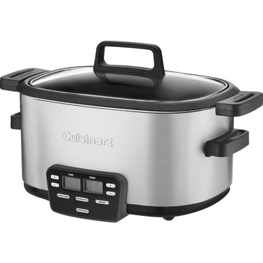 Cuisinart 6 Quart 3-In-1 Cook Central Multicooker Slow Cooker Steamer - MSC-600 - Open Box