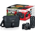 Canon EOS R100 4K Camera Double Zoom Lens + RF-S18-45mm & RF75-300mm