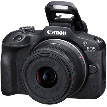 Canon EOS R100 CAM Double Zoom Lens Kit w/RF-S18-45/RF75-300mm