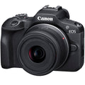 Canon EOS R100 4K Camera Double Zoom Lens + RF-S18-45mm & RF75-300mm