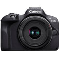 Canon EOS R100 4K Camera Double Zoom Lens + RF-S18-45mm & RF75-300mm