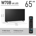 Panasonic W70 Series 65 inch LED 4K Ultra HD Smart Fire TV