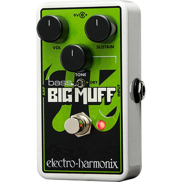 Electro-Harmonix Nano Bass Big Muff Pi Fuzz Sustainer Pedal