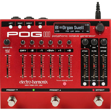 Electro-Harmonix POG3 Polyphonic Octave Generator Pedal
