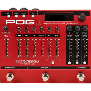 Electro-Harmonix POG3 Polyphonic Octave Generator Pedal