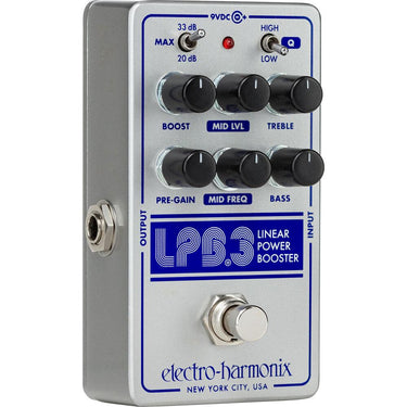 Electro-Harmonix LPB-3 Linear Power Booster and EQ Pedal