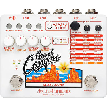 Electro-Harmonix Grand Canyon Delay and Looper Pedal