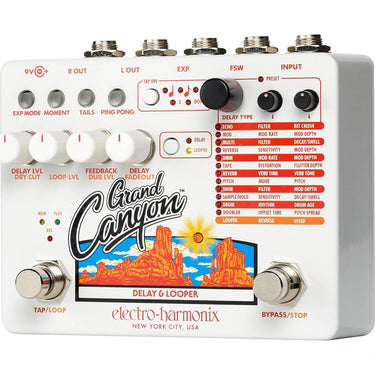 Electro-Harmonix Grand Canyon Delay and Looper Pedal
