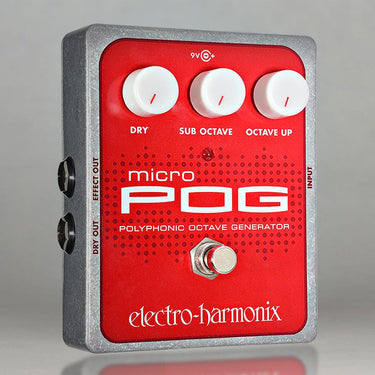 Electro-Harmonix Micro POG Polyphonic Octave Generator Pedal