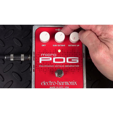 Electro-Harmonix Micro POG Polyphonic Octave Generator Pedal
