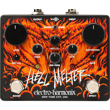 Electro-Harmonix Hell Melter Advanced Metal Distortion Pedal