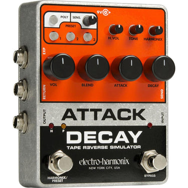 Electro-Harmonix Attack Decay Tape Reverse Simulator Pedal