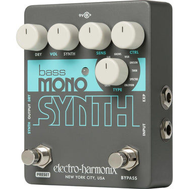 Electro-Harmonix Bass Mono Synth Bass Synthesizer Pedal