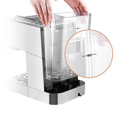 Gevi Espresso Machine 15 Bar Pump Pressure, Cappuccino Coffee Maker w/ Milk Foaming