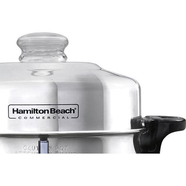 Hamilton Beach Commercial Coffee Urn & Hot Beverage Dispenser 60 Cup, Polished Stainless Steel