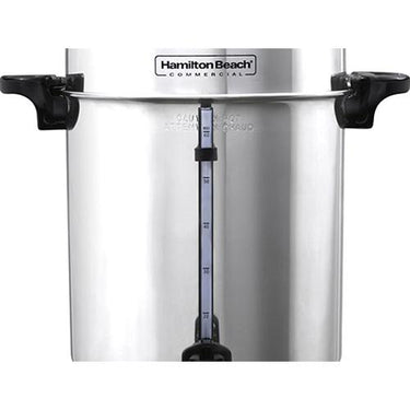 Hamilton Beach Commercial Coffee Urn & Hot Beverage Dispenser 60 Cup, Polished Stainless Steel
