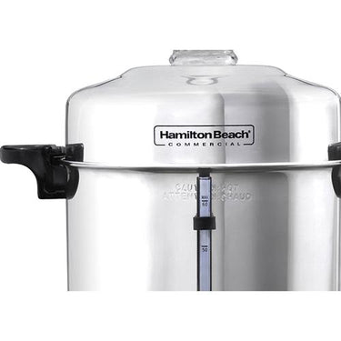 Hamilton Beach Commercial Coffee Urn & Hot Beverage Dispenser 60 Cup, Polished Stainless Steel
