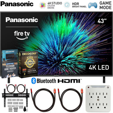 Panasonic 43 inch LED 4K Ultra HD Smart Fire TV with 26 Months Protection Bundle