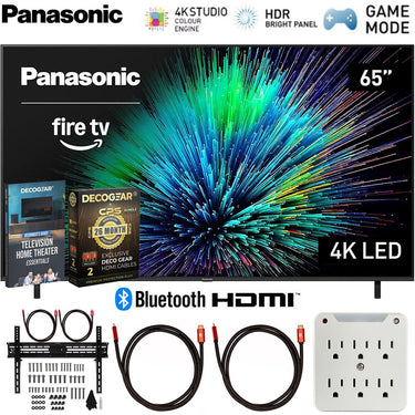 Panasonic 65 inch LED 4K Ultra HD Smart Fire TV with 26 Months Protection Bundle