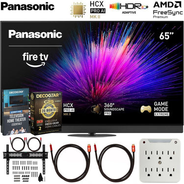 Panasonic 65 inch LED 4K Ultra HD Smart Fire TV with 26 Months Protection Bundle