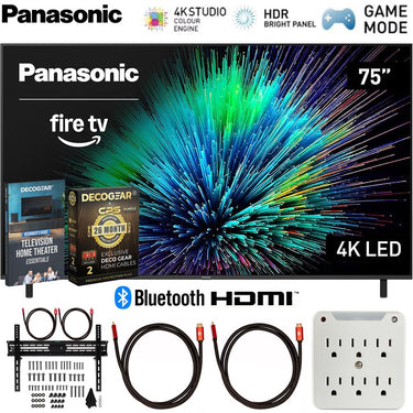Panasonic 75 inch LED 4K Ultra HD Smart Fire TV with 26 Months Protection Bundle
