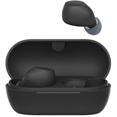 Sony Truly Wireless Noise Canceling Earbuds Black + Converter Adapter and Cloth