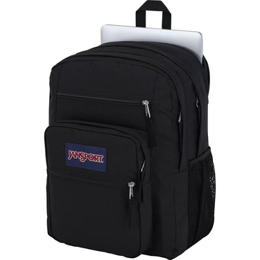 JanSport Big Student Backpack with 15" Laptop Sleeve, 2 Compartments, Handle, Black