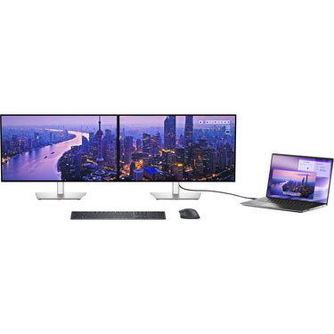 Dell UltraSharp 27" 4K UHD 120Hz IPS Black Thunderbolt Hub Dual Monitor Bundle