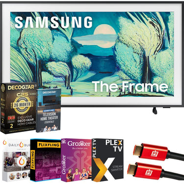 Samsung 43" The Frame LS03FA QLED 4K Smart TV (2025) + Extended Protection Plan