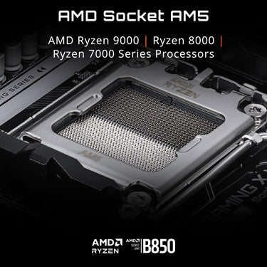 GIGABYTE B850 Eagle WIFI6E AMD AM5 LGA 1718 Motherboard,1GbE LAN, EZ-Latch