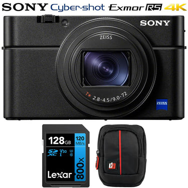 Sony Cyber-Shot DSC-RX100 VII Premium Compact Digital Camera w/ Accessories Bundle