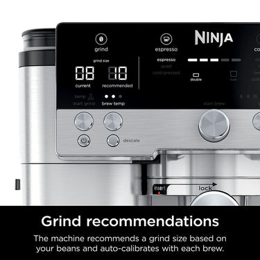 Ninja Espresso Machine & Drip Coffee Maker Luxe Cafe Premier Series (Refurbished)