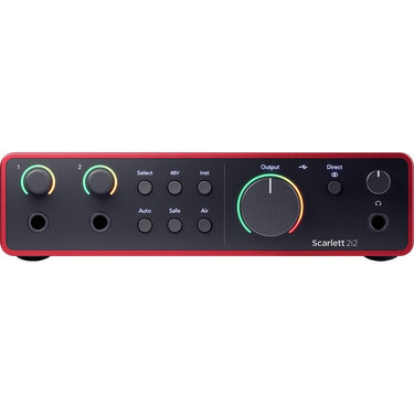 Focusrite Scarlett 2i2 4th Gen Audio Interface
