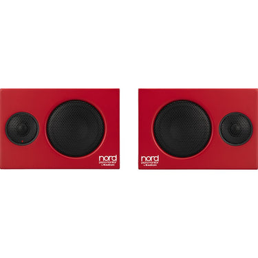 Nord Piano Monitors V2 Active Stereo Speakers, Red (Pair)