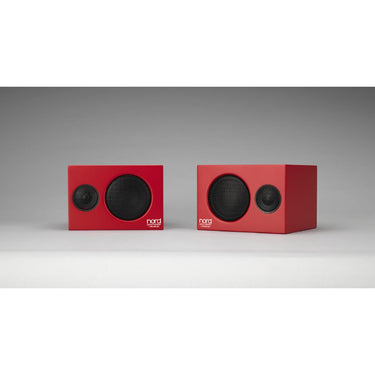 Nord Piano Monitors V2 Active Stereo Speakers, Red (Pair)