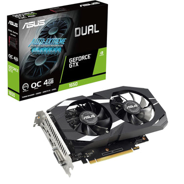 ASUS Dual GeForce GTX 1650 V2 OC Edition 4GB GDDR6 (PCIE 3.0 4GB GDDR6)
