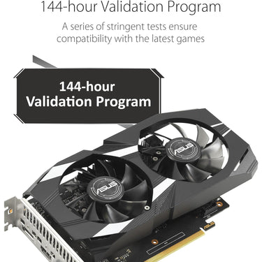 ASUS Dual GeForce GTX 1650 V2 OC Edition 4GB GDDR6 (PCIE 3.0 4GB GDDR6)