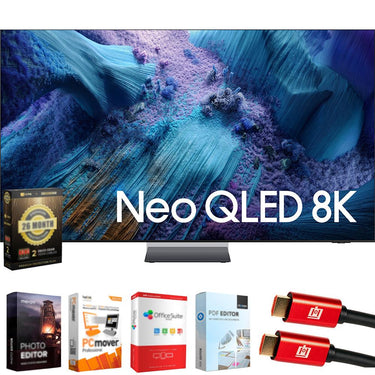 Samsung 65 inch Neo QLED 8K QN990F Vision AI Smart TV (2025) + 26 Months Protection Pack