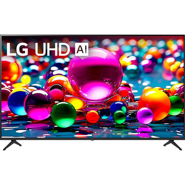 LG 43 Inch UA77 LED AI 4K UHD Smart webOS TV (2025) w/ 26 Month Protection Bundle
