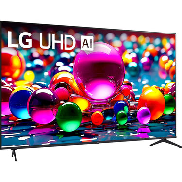 LG 65 Inch UA77 LED AI 4K UHD Smart webOS TV (2025) w/ 26 Month Protection Bundle
