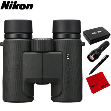 Nikon PROSTAFF P7 Waterproof Binoculars 8x30 with Tactical Bundle
