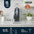 Ninja SLUSHi 88oz. Frozen Drink & Slushie Machine Renewed+1 Yr Warranty & Bottle