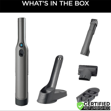Shark QV201 WANDVAC Handheld Vacuum and Charging Dock, Graphite