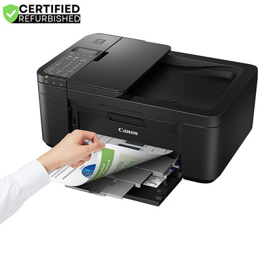 Canon PIXMA All-in-1 Wireless Printer Mobile Printing Copy Fax Scanner Renewed Bundle