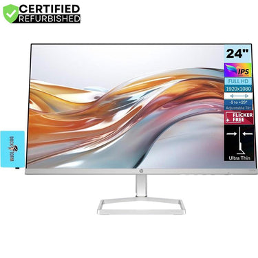 Hewlett Packard 524sw Series 5 23.8" IPS Monitor Renewed with 2 Year Warranty