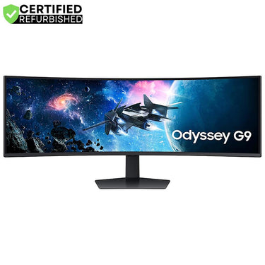 Samsung 49" Odyssey G9 G95C Curved Gaming Monitor Renewed with 2 Year Warranty