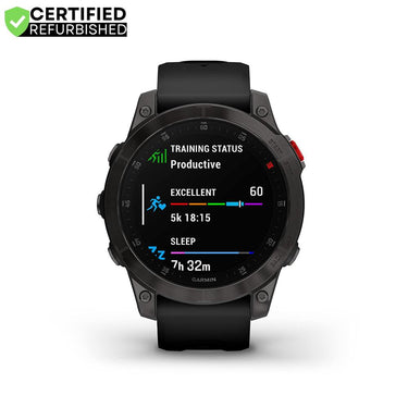 Garmin Epix Gen 2 Active Smartwatch 47 mm Black Titanium Renewed+2 Year Warranty