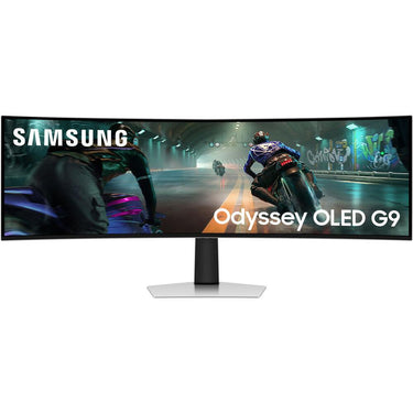 Samsung 49" Odyssey G9 Dual QD-OLED Curved Monitor + 26 Months Protection Bundle