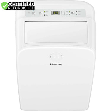Hisense Smart 8,000 BTU Dual Hose Portable Air Conditioner w/ Heat Pump Renewed