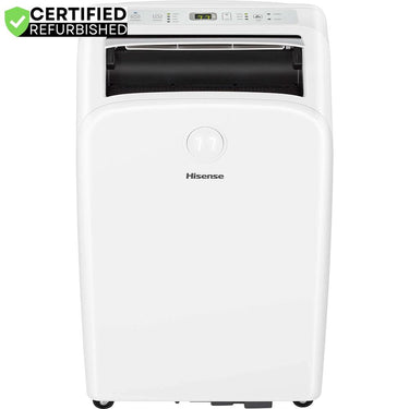 Hisense Smart 8,000 BTU Dual Hose Portable Air Conditioner w/ Heat Pump Renewed